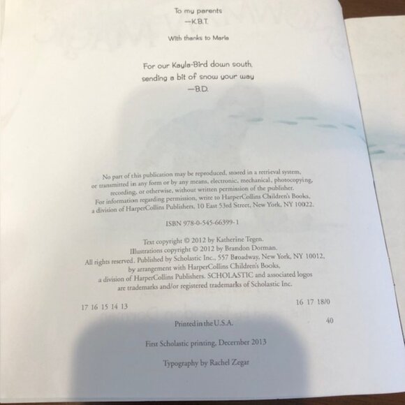 Scholastic Snowman Winter Books Bundle of 3 - Picture 10 of 16